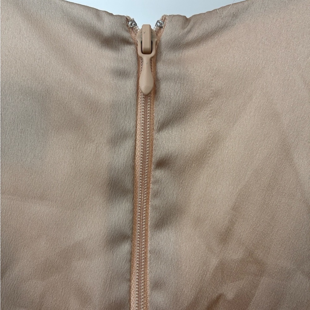 Show Me Your MuMu Rome twist Champagne Maxi dress XXL - Picture 5 of 6